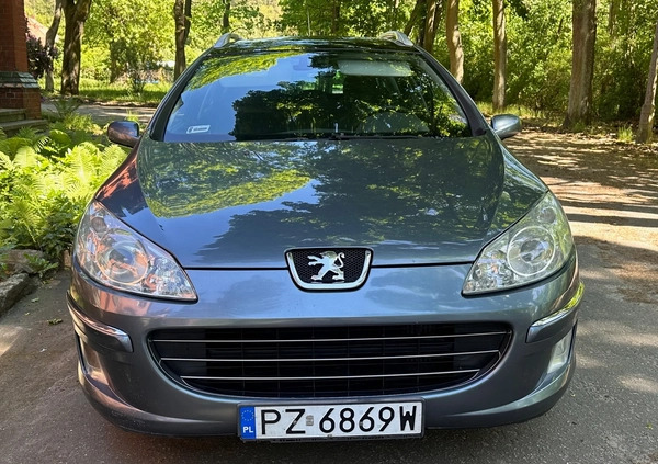 Peugeot 407 cena 6900 przebieg: 423797, rok produkcji 2008 z Brzostek małe 154